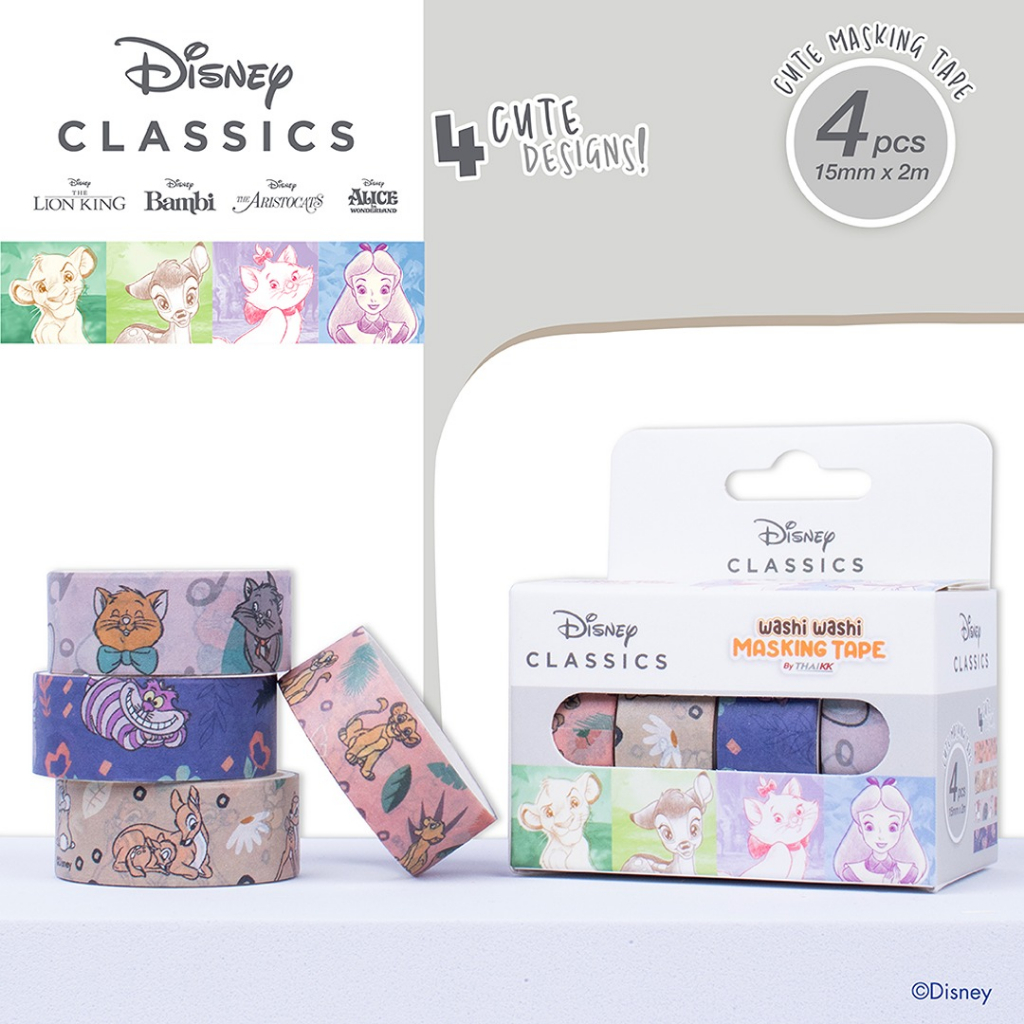 Disney Collection] เทปวาชิ Disney x Thai KK Mix Classic